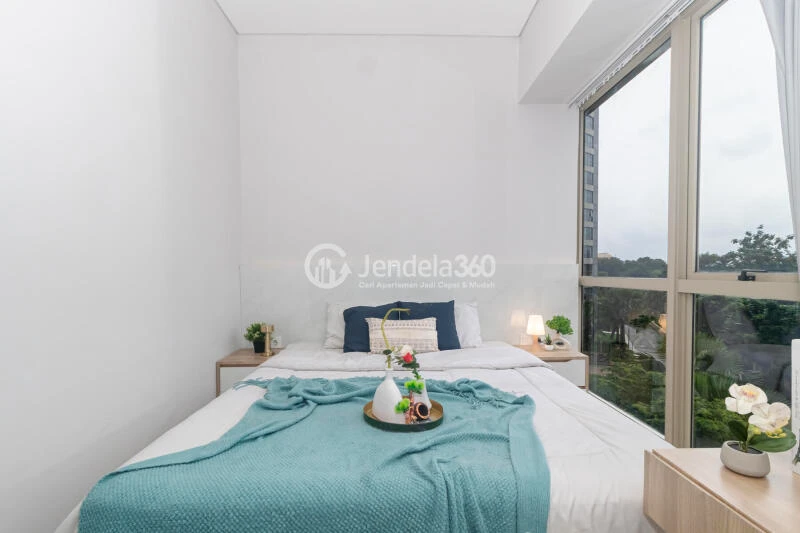 Bedroom 1 2BR Apartment with City View at Taman Anggrek Residence