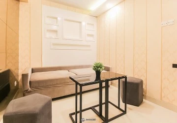 Living Room Kalibata City Apartment 1BR Fully Furnished