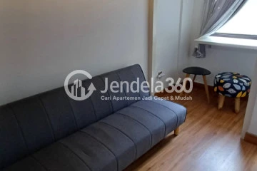 Bedroom Middle Floor Studio Apartment with City View at Transpark Cibubur Apartment