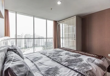 Bedroom 1 Springhill Terrace Residence 3BR Tower SandalWood