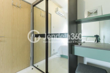 Bedroom Low Floor 1BR Apartment with Swimming Pool View at Akasa Pure Living Apartment
