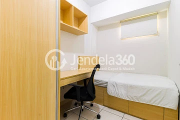 Bedroom 3 Stunning 3BR Apartment Middle Floor with City View at The Springlake Summarecon