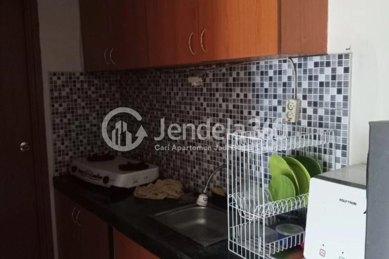 Kitchen Low Floor 2BR Apartment with City View at Grand Palace Kemayoran