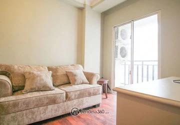 Living Room Relaxed 2BR Apartment at Signature Park Apartment Tower B