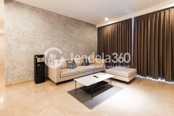 Living Room 3BR Izzara Apartment at Middle Floor