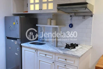 Kitchen Flawless 1BR Apartment Low Floor with City View at Westmark Apartment