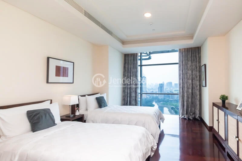Bedroom 3 Lovely 3BR Apartment at Shangri-La Residence Tower -