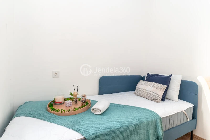 Bedroom 2 3BR Apartment with City View at Sky House BSD Apartment