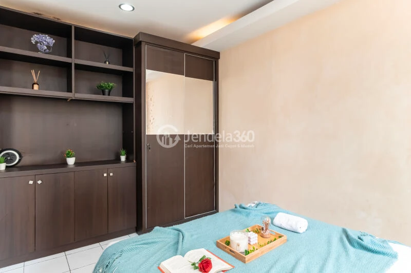 Bedroom Stunning Studio Apartment at Kebagusan City Apartment Middle Floor
