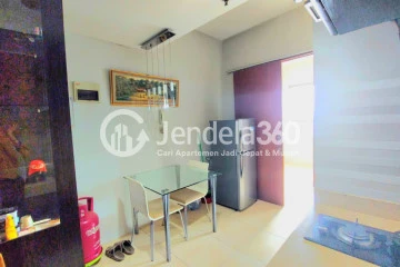 Living Room Low Floor 1BR Apartment with City View at MTH Square