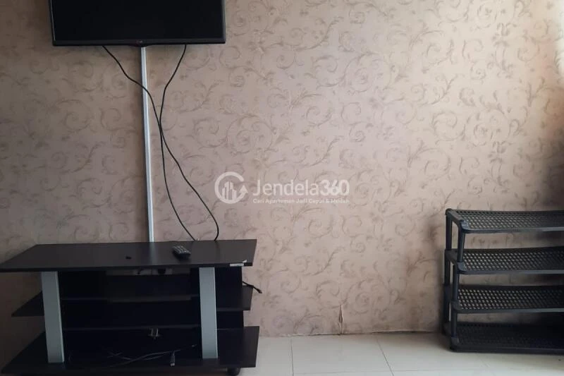 Bedroom Low Floor Studio Apartment with  View at Park View Condominium