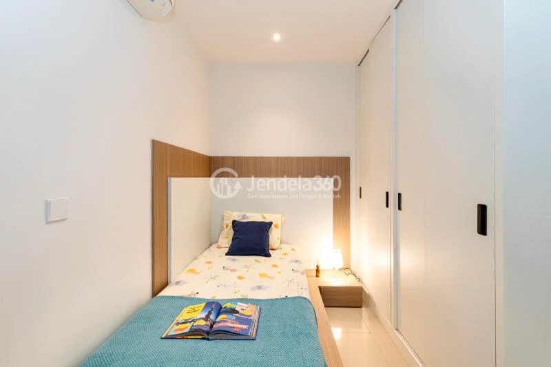Bedroom 1 Tidy 2BR Apartment Low Floor with  View at Sahid Sudirman Residence