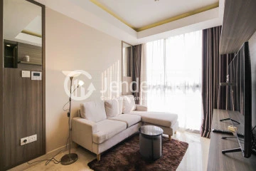 Living Room Ciputra World 2 Apartment 2BR View city