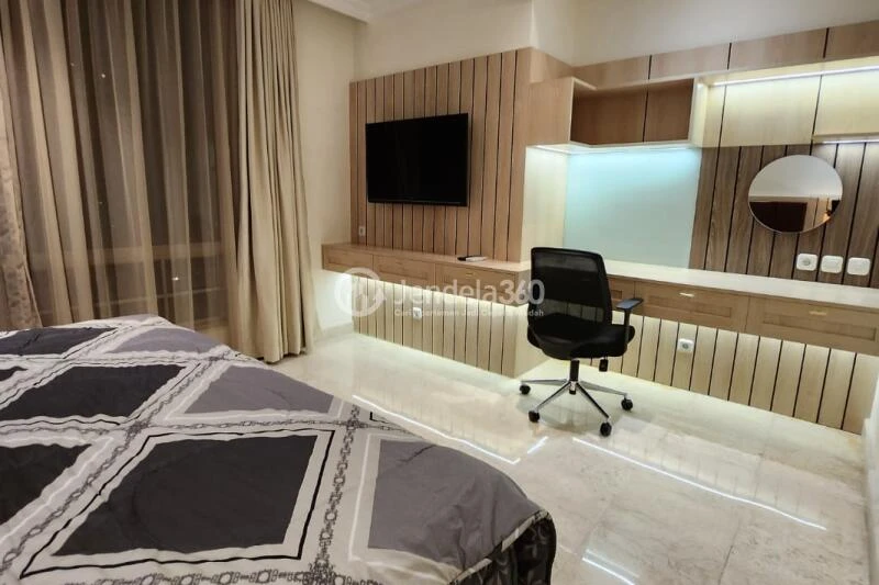 Bedroom 1 Fancy 3BR Apartment at Sudirman Mansion Apartment High Floor