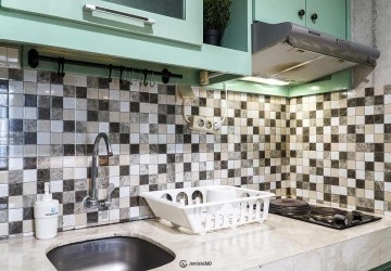 Kitchen Springhill Terrace Residence 2BR View City