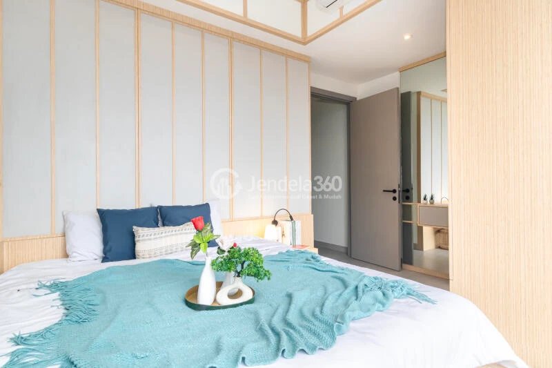 Bedroom 1 Restful 2BR Apartment with City View at Fatmawati City Center Apartment