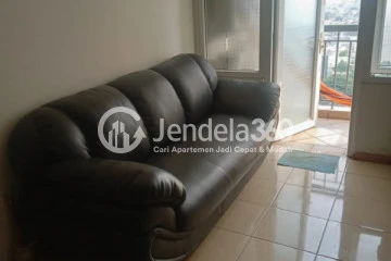 Living Room Stylish 2BR Apartment at Grand Palace Kemayoran Tower Catania