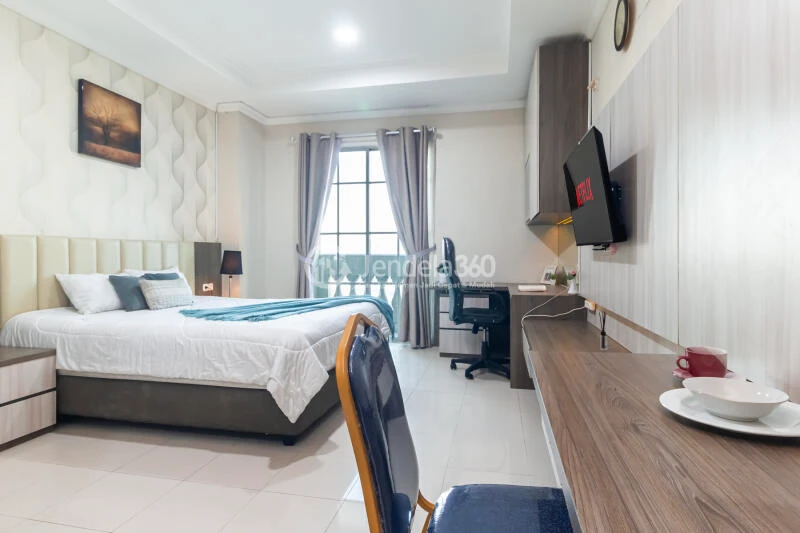 Bedroom Belleza Apartment Studio Fully Furnished