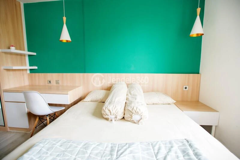 Bedroom Strategic Location Studio Apartment Low Floor with Parkir View at EcoHome Citra Raya