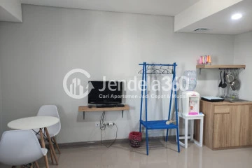 Bedroom Middle Floor Studio Apartment with City View at Samesta Mahata Margonda Apartment