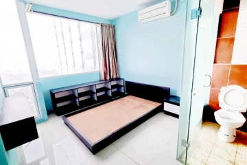 Bedroom Restful Studio Apartment at Saladdin Mansion Tower C