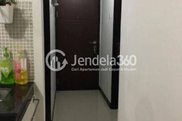 Kitchen Restful 2BR Apartment at Sky Terrace Apartment Middle Floor