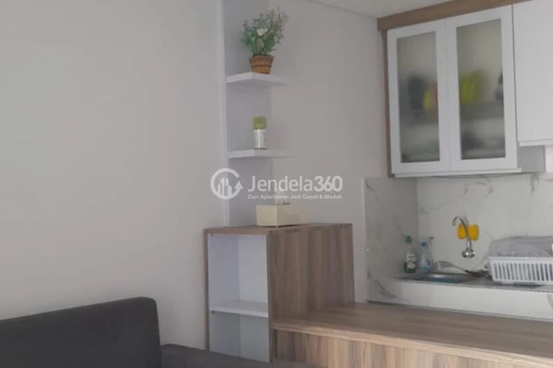 Living Room 2BR Apartment with  View at Pesona Depok Square Apartment