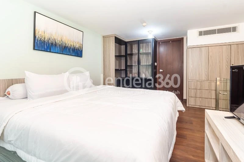 Bedroom High Floor 1BR Apartment with City View at U Residence Karawaci