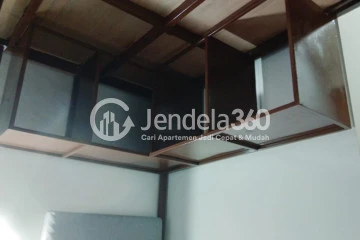 Bedroom Low Floor Studio Apartment with City View at Vittoria Residence