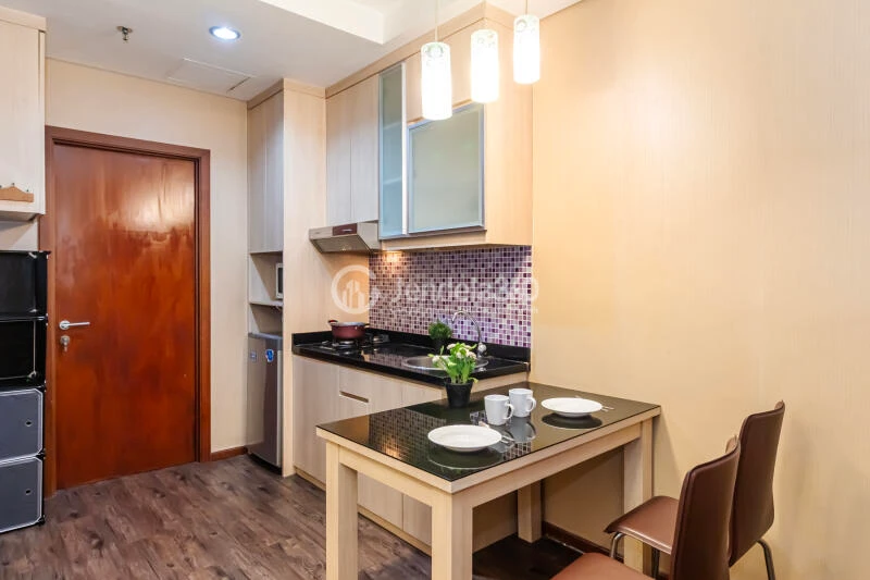 Dining Room Thamrin Residence Apartment 1BR Fully Furnished