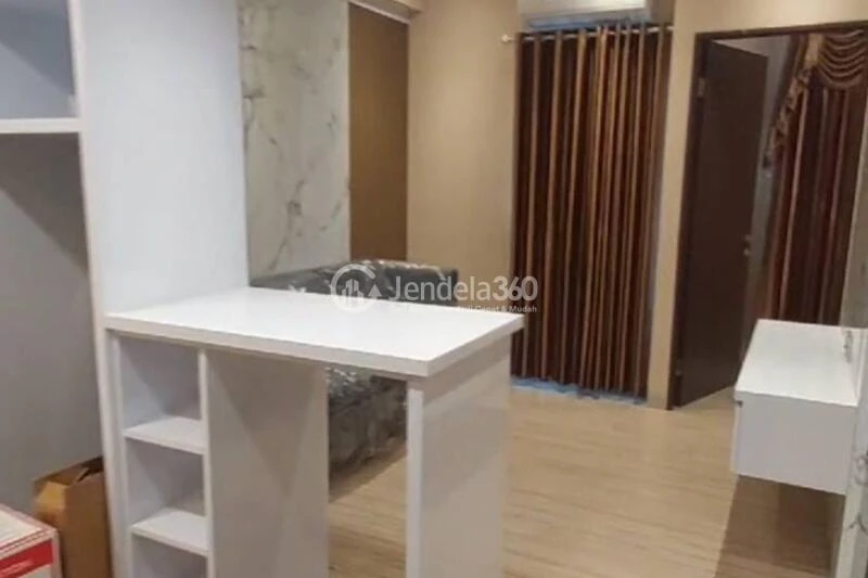 Living Room Studio Apartment with - View at Transpark Cibubur Apartment