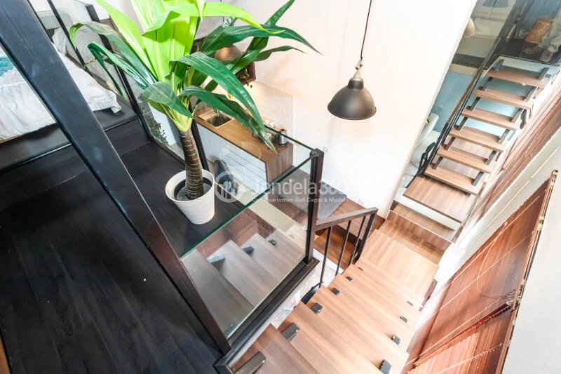 Bedroom Modern 1BR Apartment at Bintaro Icon Apartment High Floor