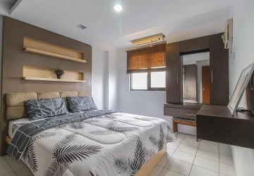 Bedroom 1 Kebagusan City Apartment 2BR View City