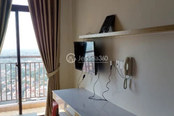 Bedroom Modern Studio Apartment at Dave Apartment Tower North
