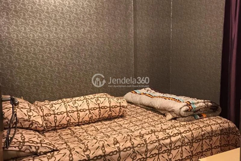 Bedroom 1 2BR Apartment with  View at Gateway Apartment