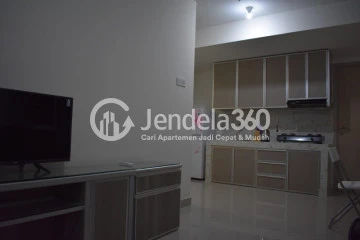 Kitchen Middle Floor 1BR Apartment with City View at Paradise Mansion Apartment