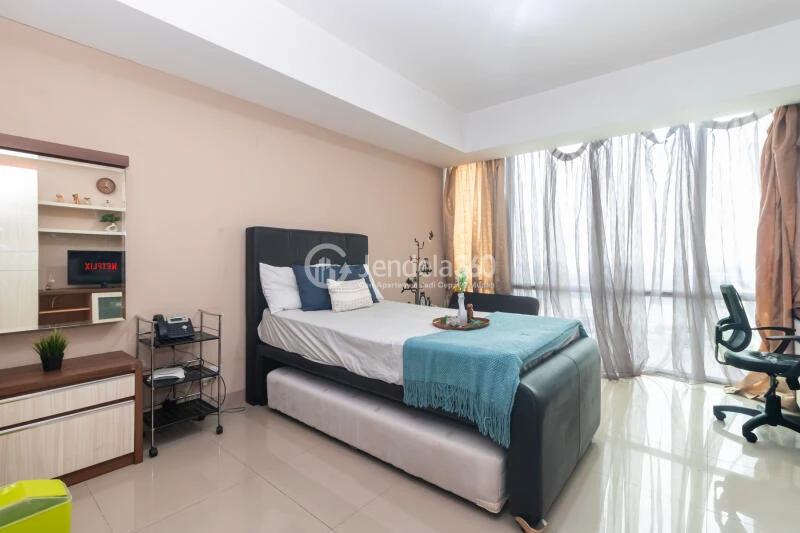 Bedroom U Residence Karawaci Studio Fully Furnished
