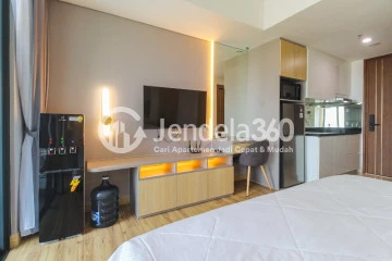 Bedroom Studio Apartment with City View at Southgate Residence