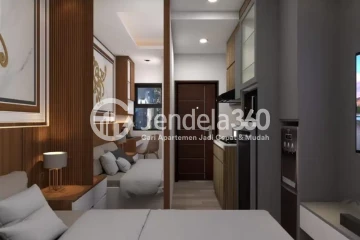Bedroom Studio Transpark Cibubur Apartment at High Floor