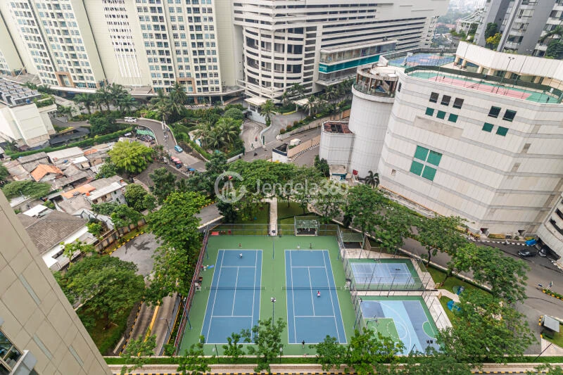Balcony Taman Anggrek Residence 2 BR View City