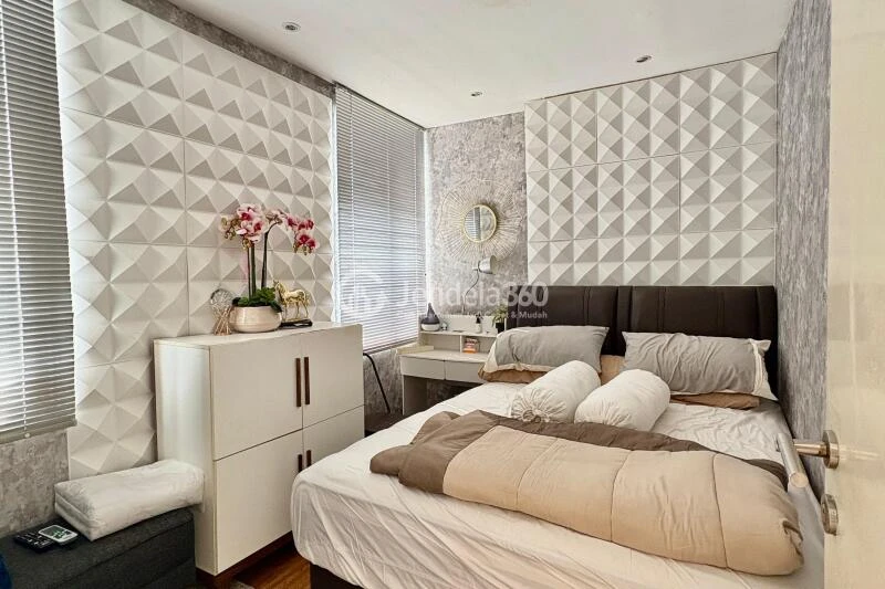 Bedroom Stunning 2BR Apartment Middle Floor with - View at Cervino Village