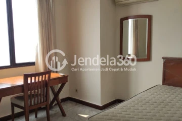 Bedroom Tidy 3BR Apartment High Floor with City View at Simprug Indah Apartment