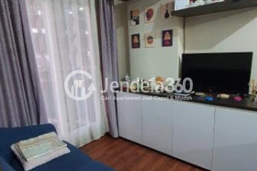 Living Room 1BR Sunter Park View Apartment at High Floor