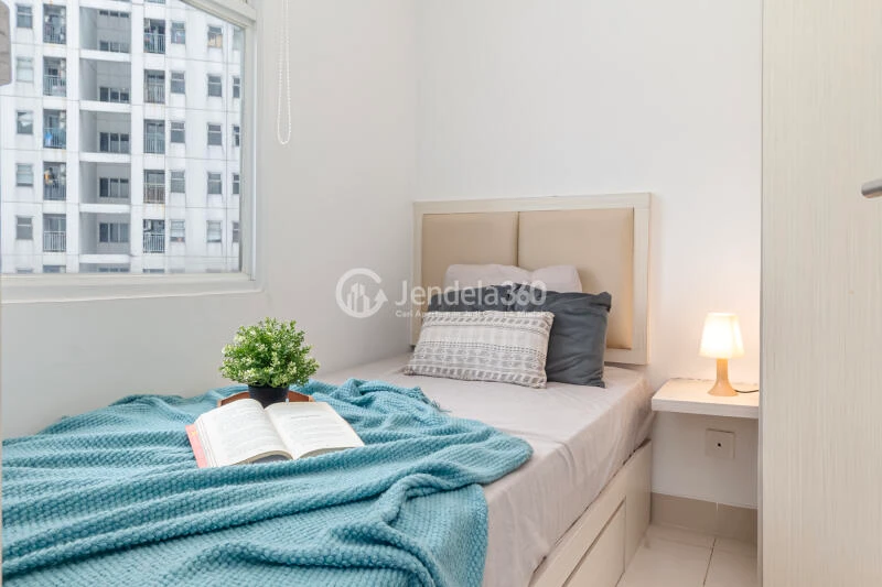 Bedroom 2 Modern 2BR Apartment Middle Floor with City View at Serpong Garden Apartment
