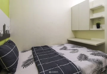 Bedroom 2 Good Deal 2BR Apartment Low Floor with City View at East Park Apartment