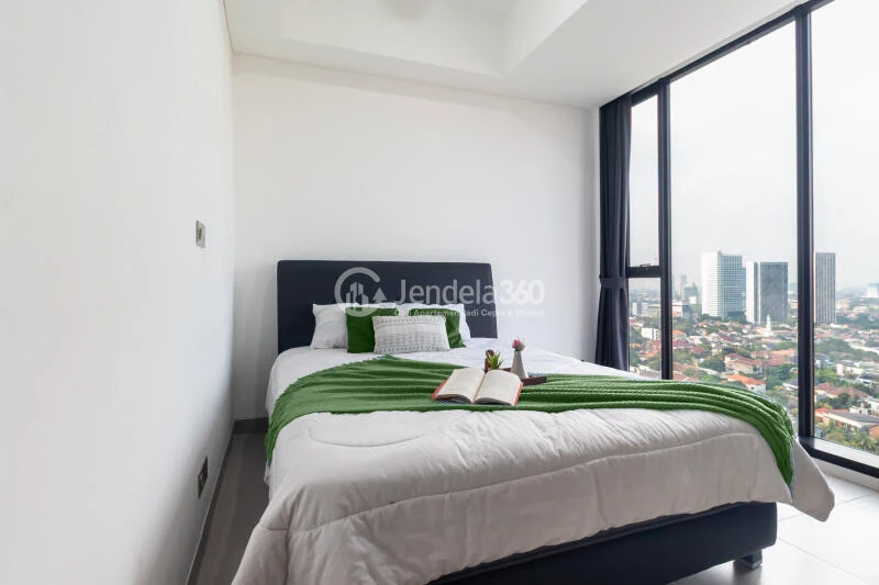 Bedroom 1 Middle Floor 2BR Apartment with City View at Fatmawati City Center Apartment