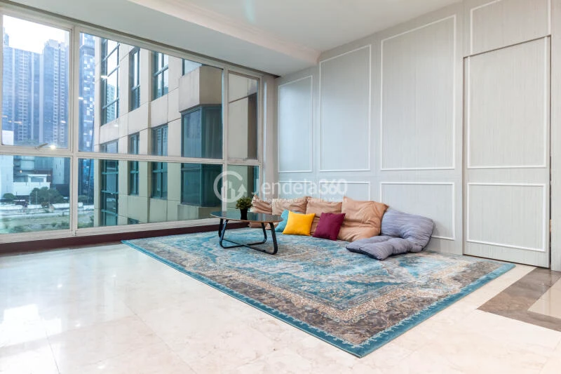 Living Room Excellent 1BR Apartment at Casablanca Apartment Tower 2