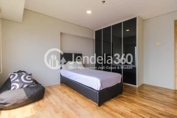 Bedroom 2 3BR Apartment at Maqna Residence with Stunning City Light View from Heights