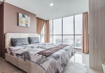 Bedroom 1 Springhill Terrace Residence 3BR Tower SandalWood