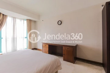 Bedroom 1 2BR Apartment with Stylish Swimming Pool at Casablanca Apartment